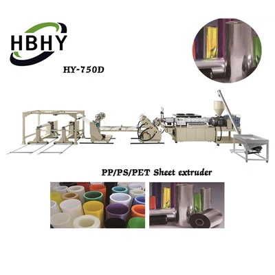 Linia do wytłaczania arkuszy tworzyw sztucznych